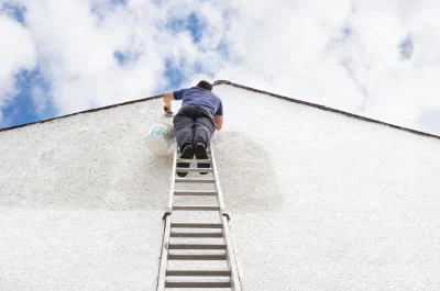 Peinture extérieure à Vierville — façades et ravalement
